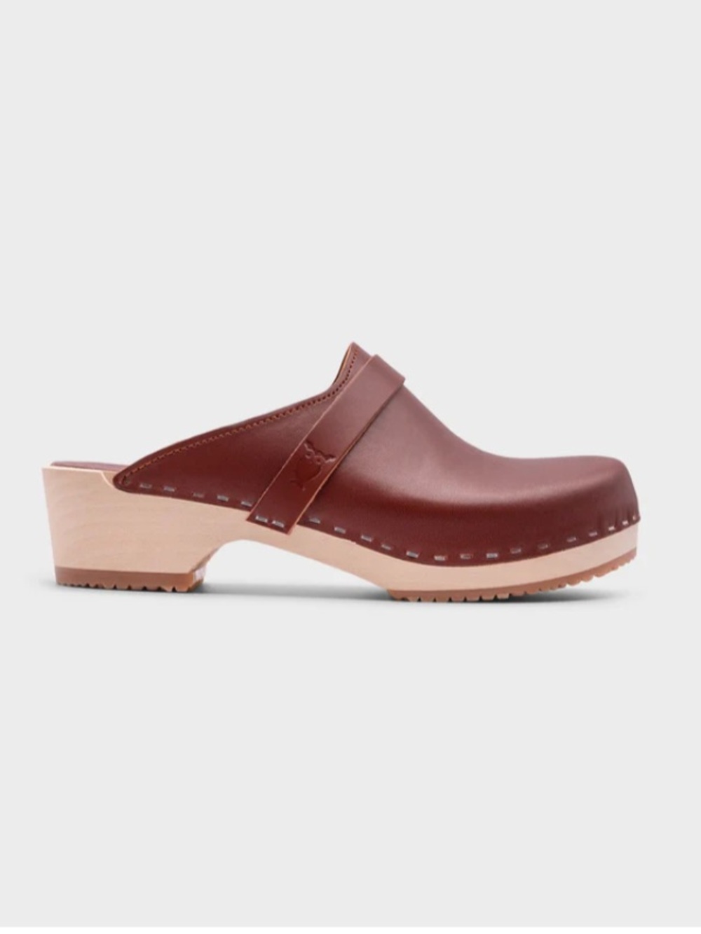 Sandgrens Tokyo Classic Clog Mule - Cognac- Size 41- New without tags